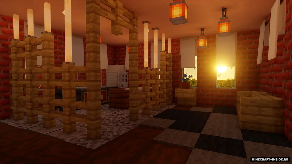 Shahringiz uchun chiroyli uy — Minecraft xarita, rasm 5