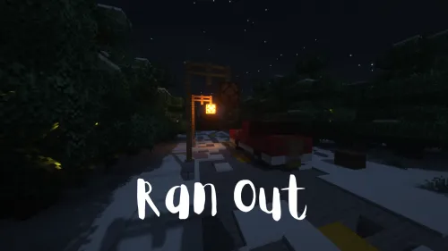 Ran Out — Minecraft xarita, rasm 1