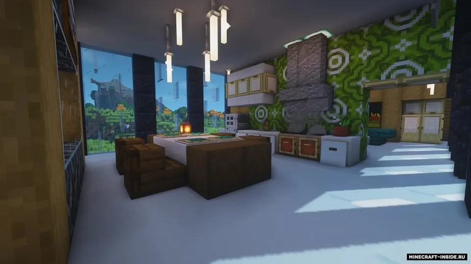 Modern Bridge House — Minecraft xarita, rasm 3