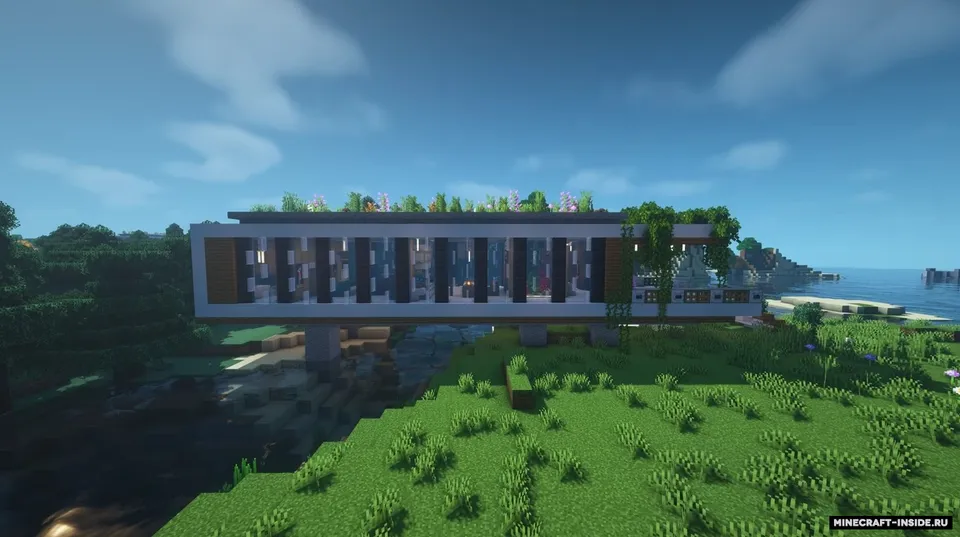 Modern Bridge House — Minecraft xarita, rasm 7