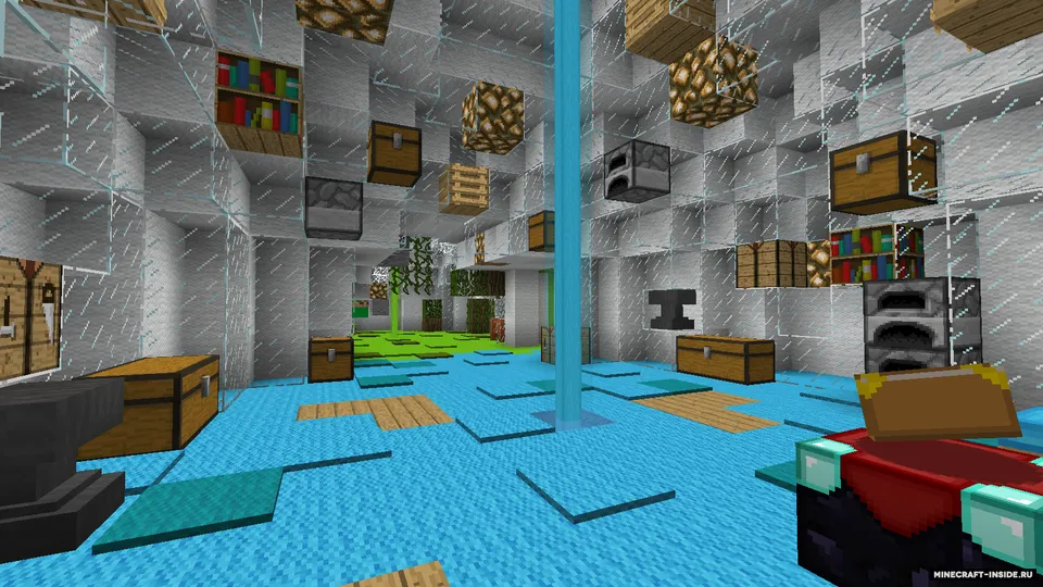 Blue and Green — Minecraft xarita, rasm 2