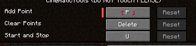 CinematicTools — Minecraft mod, rasm 7