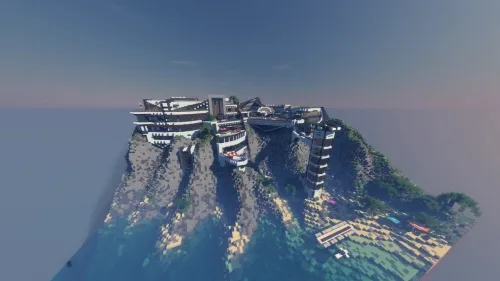 Modern Villa — Minecraft xarita, rasm 1