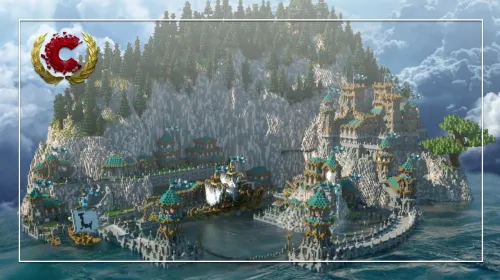 Luffingtons Harbor — Minecraft xarita, rasm 1