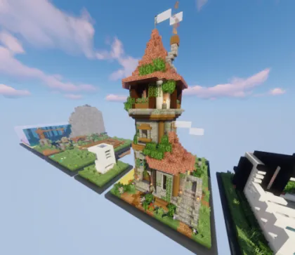 Big buildings — Minecraft xarita, rasm 1
