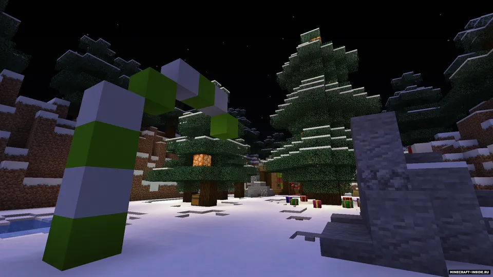 Xmas Spirit — Minecraft xarita, rasm 3
