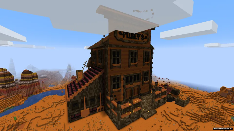 Frontier Parkour! — Minecraft xarita, rasm 2