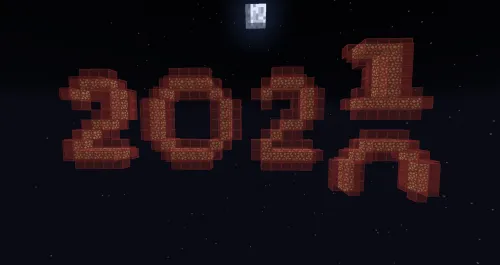 Sinovli yangi yil xaritasi — Minecraft xarita, rasm 1