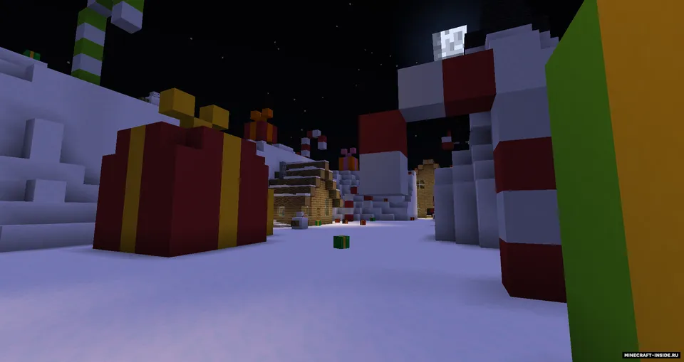 Sinovli yangi yil xaritasi — Minecraft xarita, rasm 5