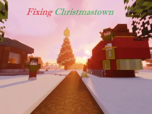 Fixing Christmastown — Minecraft xarita, rasm 1