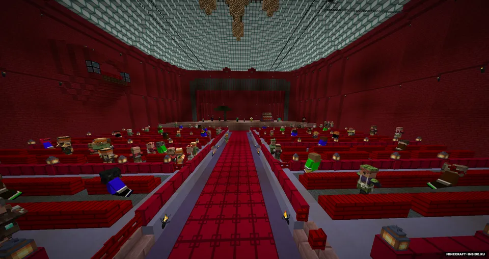 Opera House Hitman — Minecraft xarita, rasm 2