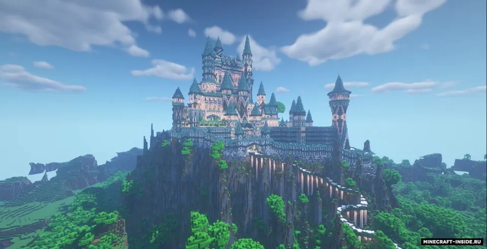 Celestial Castle — Minecraft xarita, rasm 2