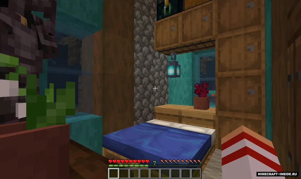 Omon qolish uchun chiroyli uy — Minecraft xarita, rasm 2