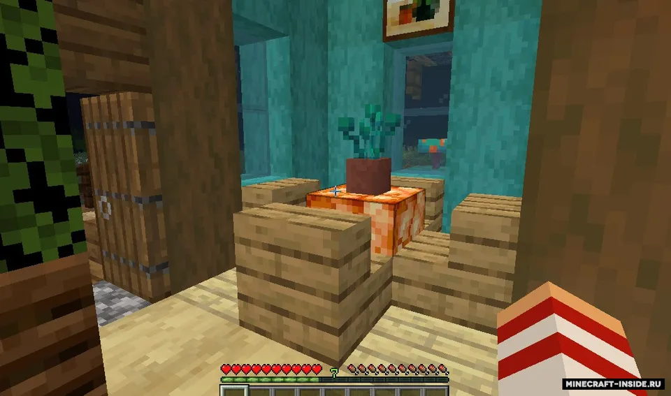 Omon qolish uchun chiroyli uy — Minecraft xarita, rasm 4
