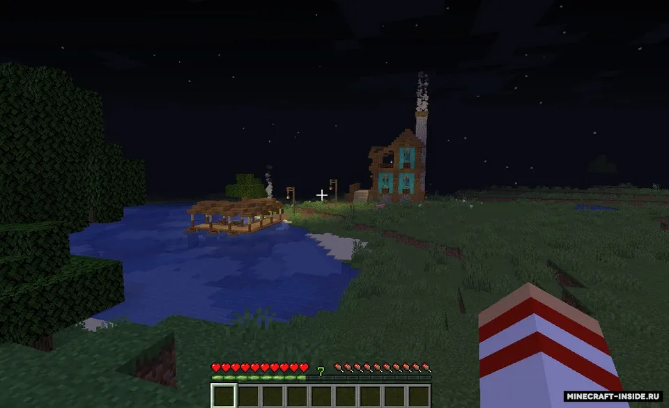 Omon qolish uchun chiroyli uy — Minecraft xarita, rasm 5