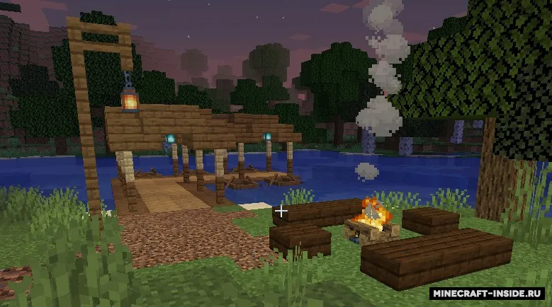 Omon qolish uchun chiroyli uy — Minecraft xarita, rasm 7