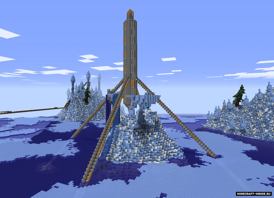 Pavos orollari — Minecraft xarita, rasm 2