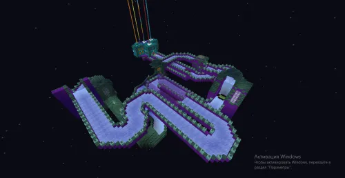 Boat Race — Minecraft xarita, rasm 1