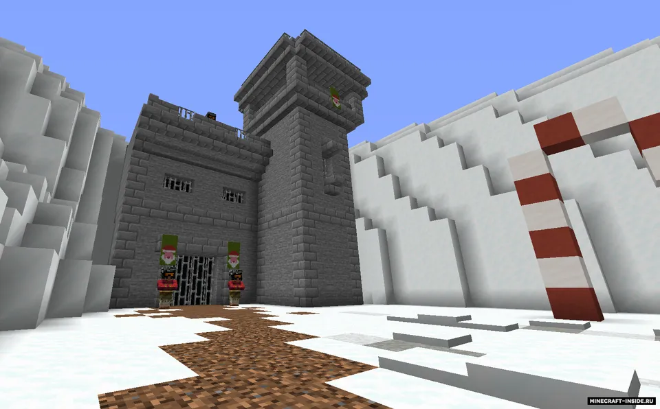 Trouble in Christmas Town — Minecraft xarita, rasm 3