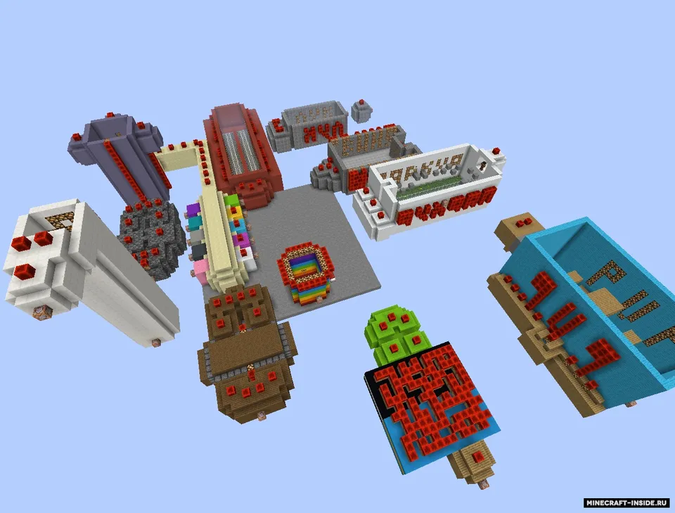 TeuvinteR'dan sinovlar — Minecraft xarita, rasm 6