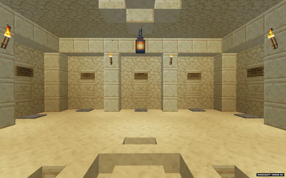 212 Sandstone - PvP xaritasi — Minecraft xarita, rasm 3