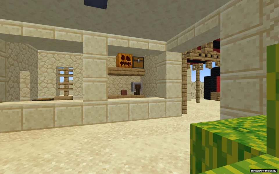 212 Sandstone - PvP xaritasi — Minecraft xarita, rasm 4