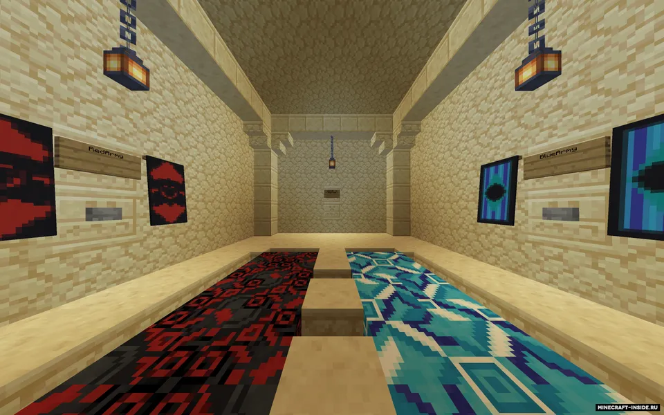 212 Sandstone - PvP xaritasi — Minecraft xarita, rasm 6