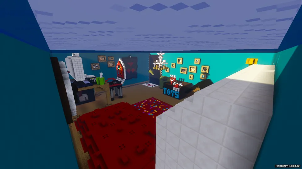 Hide and Seek | Geymer xonasida yashirinish — Minecraft xarita, rasm 3