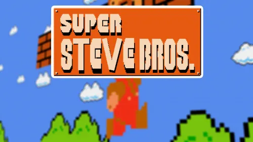Super Steve Bros — Minecraft xarita, rasm 1