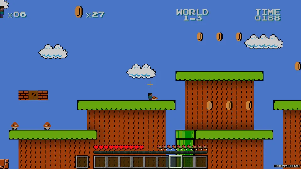 Super Steve Bros — Minecraft xarita, rasm 2