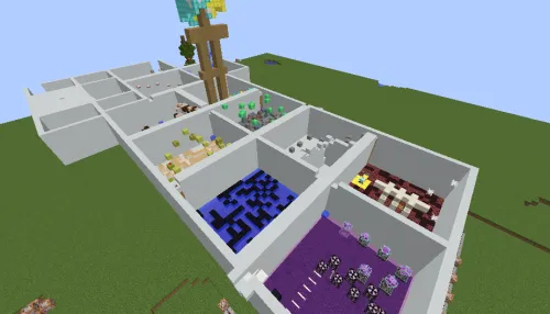 12 rooms parkour — Minecraft xarita, rasm 1