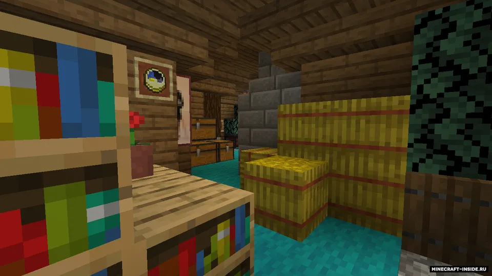 Qishki qishloq — Minecraft xarita, rasm 7