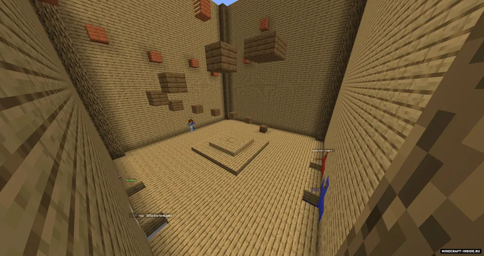 Dengiz jangi - mini-o'yin — Minecraft xarita, rasm 1