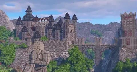 Castle in a Valley