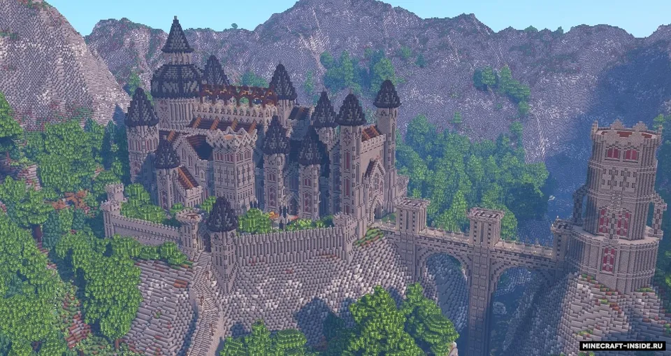 Castle in a Valley — Minecraft xarita, rasm 4