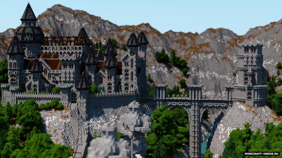 Castle in a Valley — Minecraft xarita, rasm 5