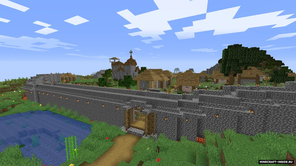 Syujetli omon qolish qishlog'i — Minecraft xarita, rasm 3
