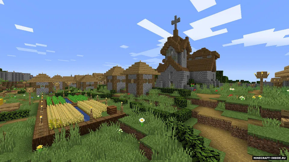 Syujetli omon qolish qishlog'i — Minecraft xarita, rasm 4