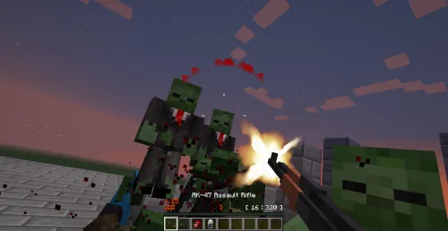Left2mine new map — Minecraft xarita, rasm 1
