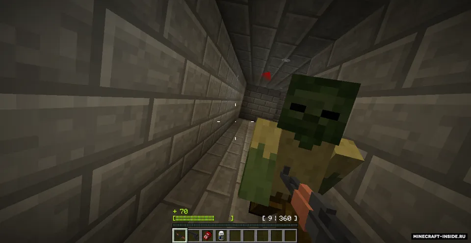 Left2mine new map — Minecraft xarita, rasm 2