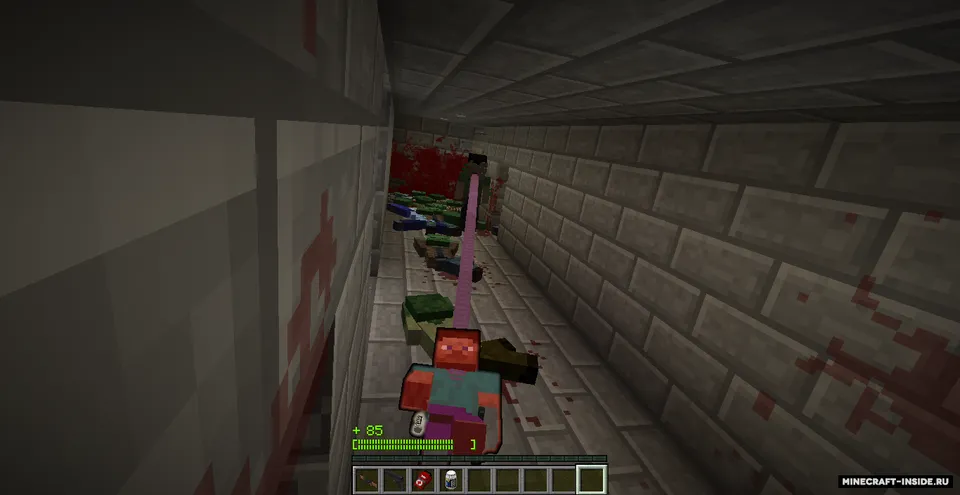 Left2mine new map — Minecraft xarita, rasm 4
