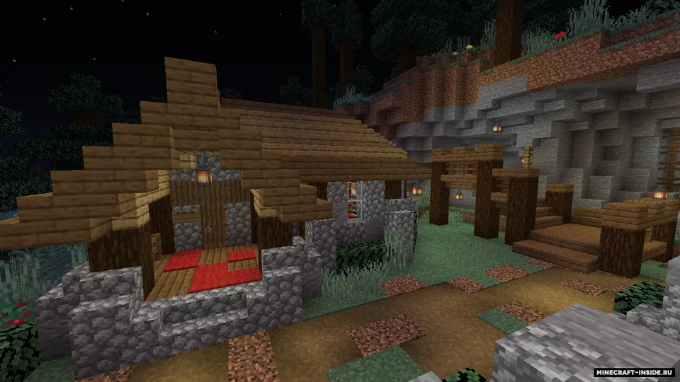 Okeanda omon qolish qishlog'i — Minecraft xarita, rasm 2