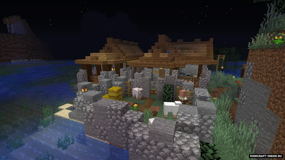 Okeanda omon qolish qishlog'i — Minecraft xarita, rasm 3