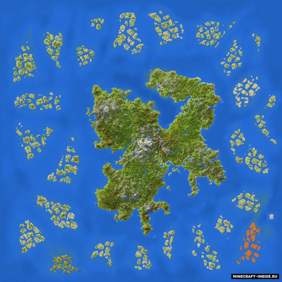 Bees Seas — Minecraft xarita, rasm 4