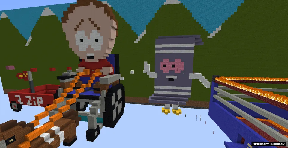South Parkour — Minecraft xarita, rasm 3