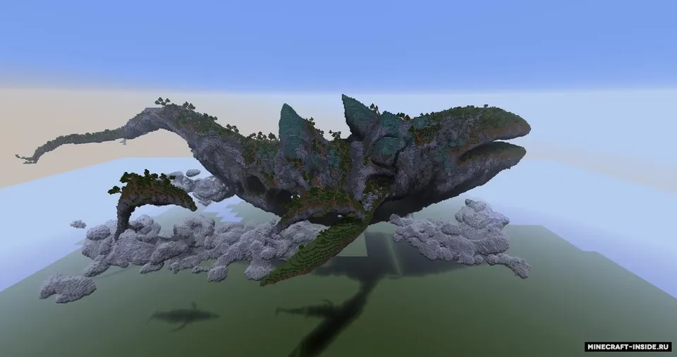 The Continent Whale — Minecraft xarita, rasm 4