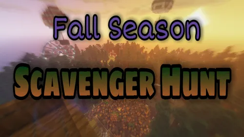 Seasonal Scavenger Hunt — Minecraft xarita, rasm 1