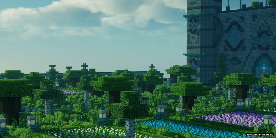 Cyan Castle — Minecraft xarita, rasm 4