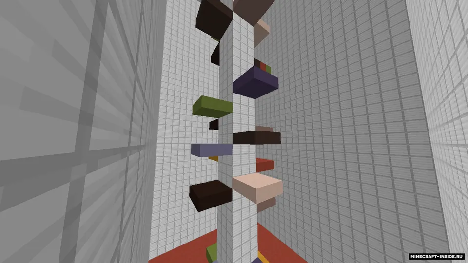 25 Levels of Parkour With Effects — Minecraft xarita, rasm 4