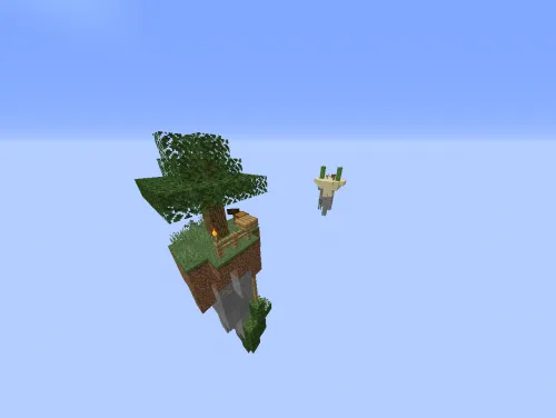 Pashadan SkyBlock — Minecraft xarita, rasm 1